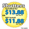 Shutters Cheap